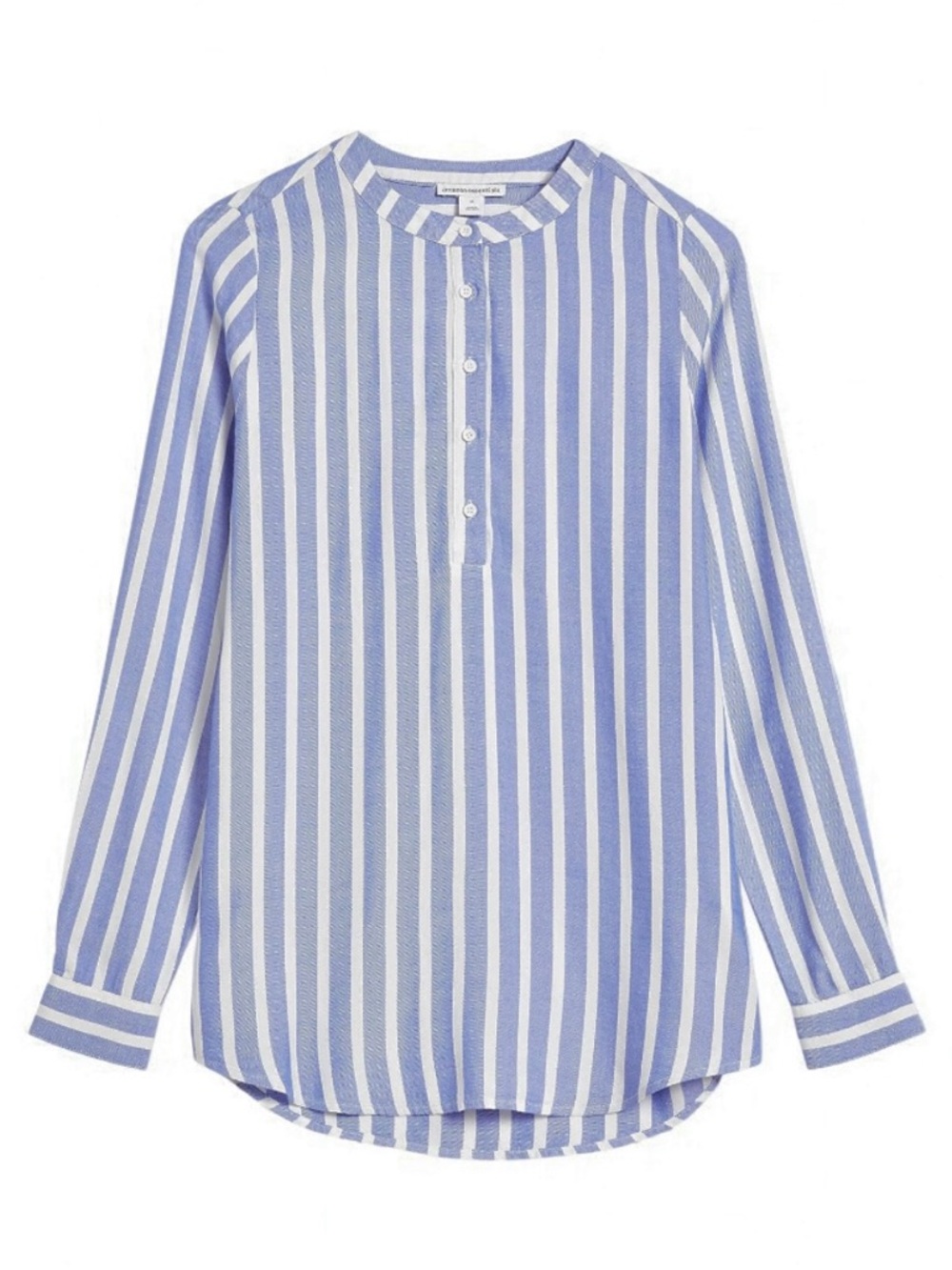 Amazon Essentials Blue & White Vertical Stripe Tunic Top - Size XXL - Picture 3 of 15